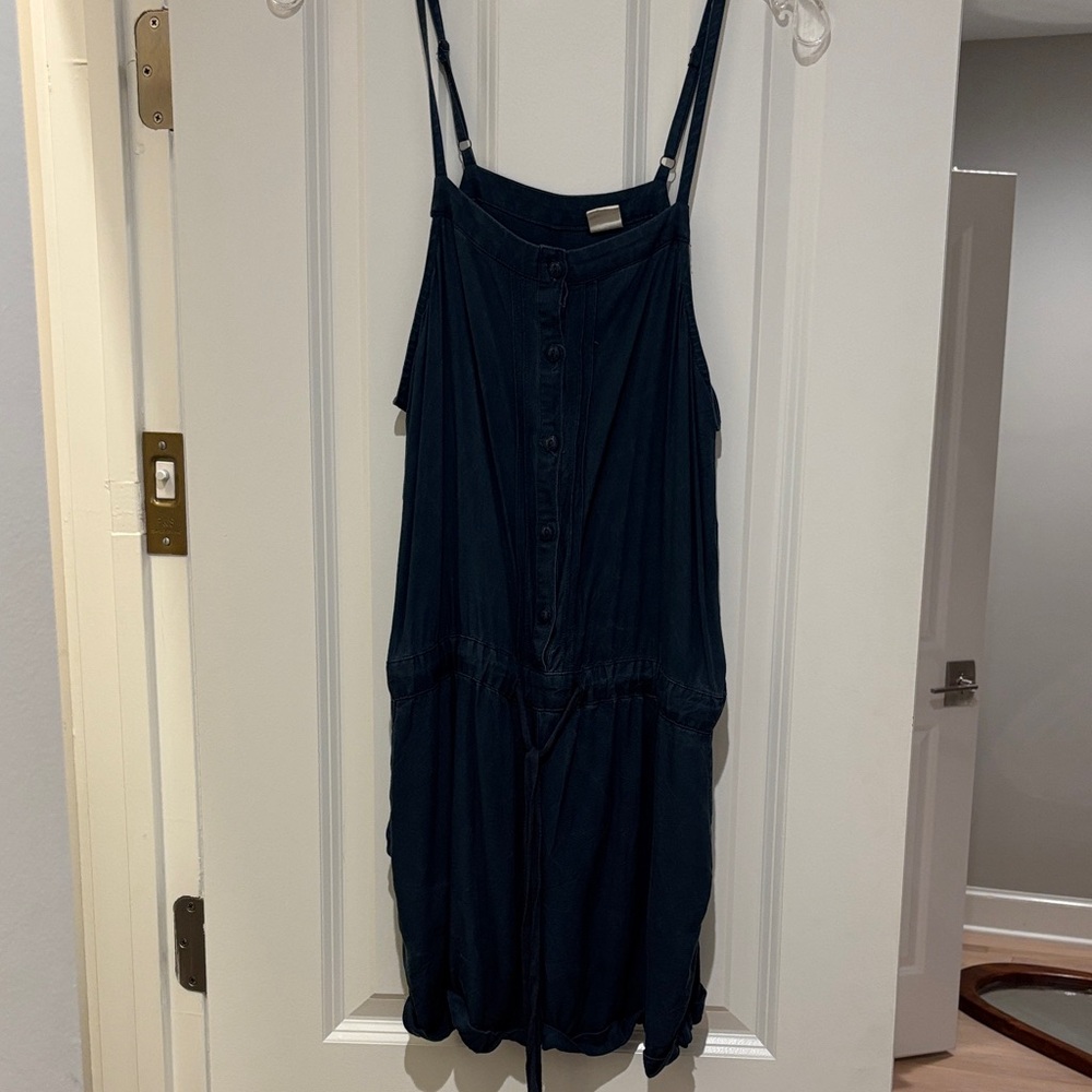 Wild Pearl Navy Jumpsuit